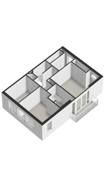 Floor Plan 6 - Graaf Aelbrechtlaan 76